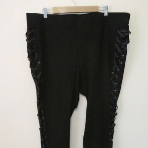 Torrid Lace-Up Leggins